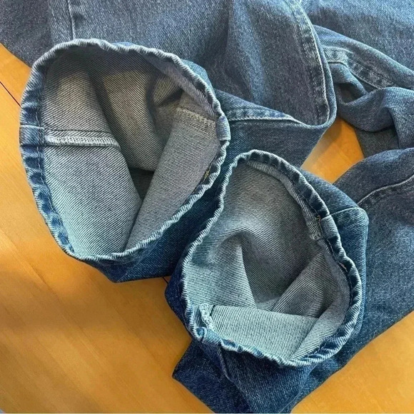 Lee Mens Blue Jeans 40x30 Regular Fit - Picture 8 of 9